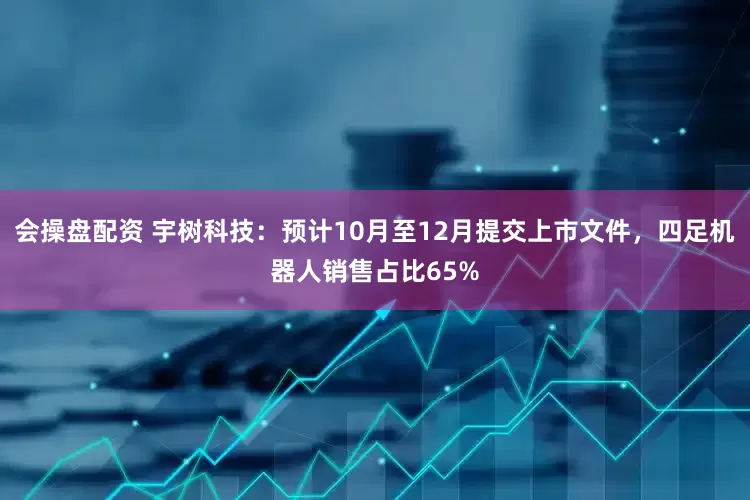 会操盘配资 宇树科技：预计10月至12月提交上市文件，四足机器人销售占比65%